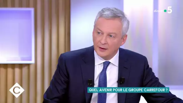 Bruno Le Maire s'oppose au rachat de Carrefour - C à Vous - 13/01/2021