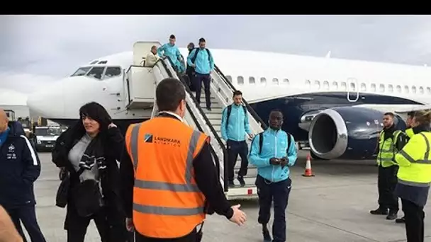 Le voyage Clairefontaine / Londres avec les Bleus