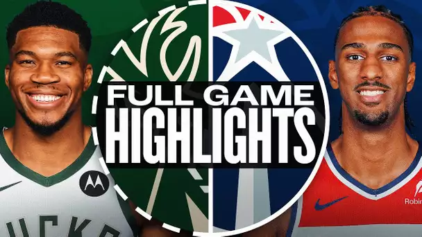 BUCKS at WIZARDS | FULL GAME HIGHLIGHTS | February 21, 2025