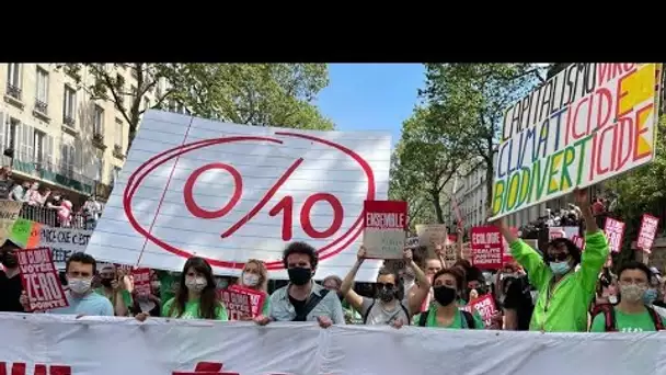 À la marche pour le climat, les manifestants dénoncent le "zéro pointé" de la loi