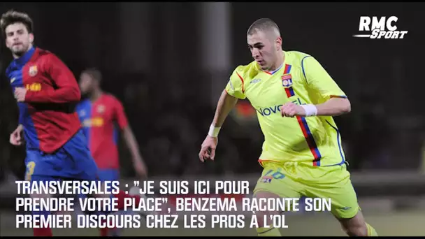 "Je suis ici pour vous prendre votre place", le premier discours de Benzema à l'OL (Transversales)