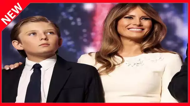 ✅  Melania et Donald Trump : l’étonnant souhait de leur fils Barron à son arrivée à la Maison-Blanch