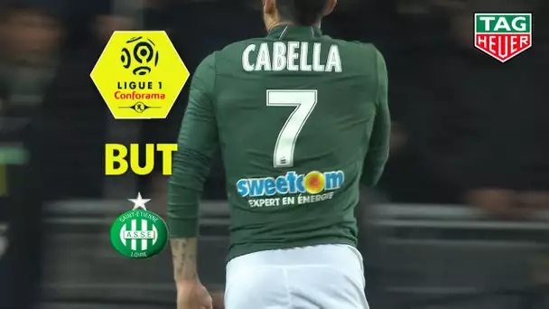 But Rémy CABELLA (24') / AS Saint-Etienne - Nîmes Olympique (2-1)  (ASSE-NIMES)/ 2018-19