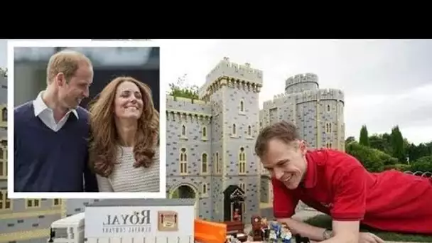 Kate Middleton et William honorés dans une exposition de Lego 'brick-tastic' pour célébrer le déména