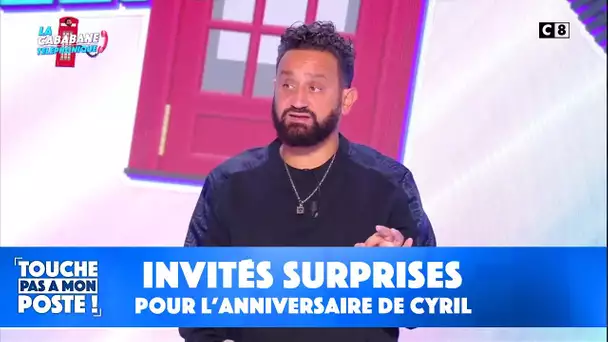 Qui sont les invités au téléphone pour l'anniversaire de Cyril ?