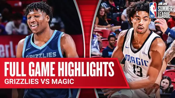 GRIZZLIES vs MAGIC | NBA SUMMER LEAGUE | FULL GAME HIGHLIGHTS