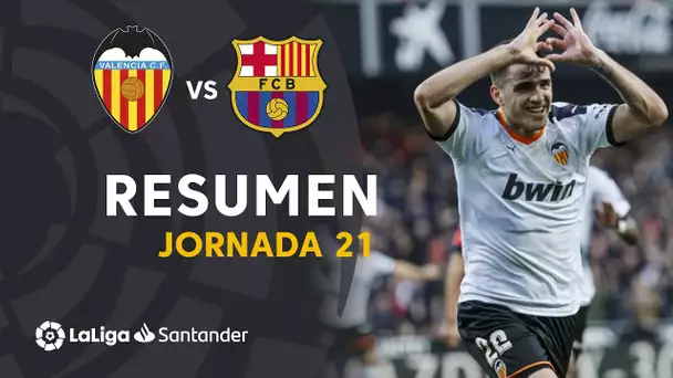 Resumen de Valencia CF vs FC Barcelona (2-0)