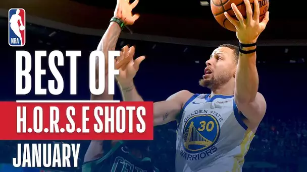 NBA's Best H.O.R.S.E. Shots | January 2018-19 NBA Season