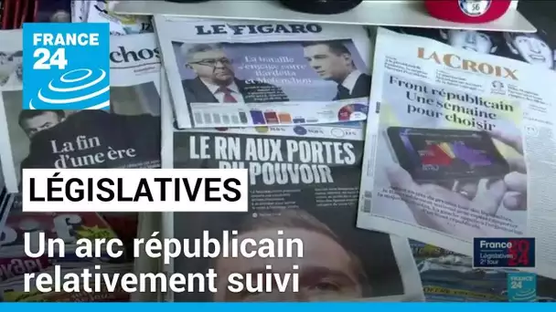 Désistements pour le second tour des législatives : un arc républicain relativement suivi