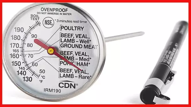 CDN IRM190 Ovenproof Meat Thermometer