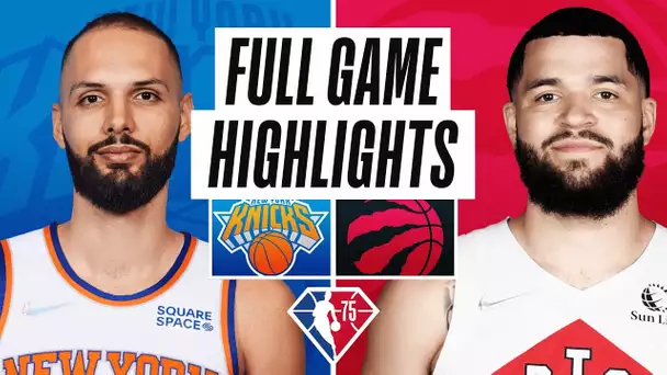 KNICKS at RAPTORS | FULL GAME HIGHLIGHTS | January 2, 2022