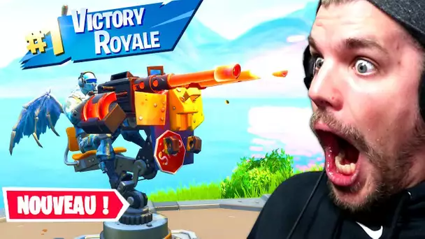 LA TOURELLE DÉPLOYABLE EST CHÉATÉ sur FORTNITE BATTLE ROYALE