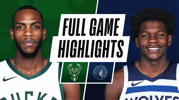 BUCKS at TIMBERWOLVES | FULL GAME HIGHLIGHTS | April 14, 2021