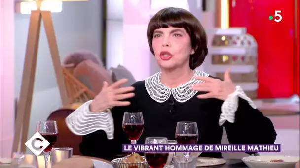 Au dîner avec Mireille Mathieu ! - C à Vous - 09/11/2018