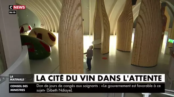 Bordeaux : la cité du vin dans l'attente pour une réouverture