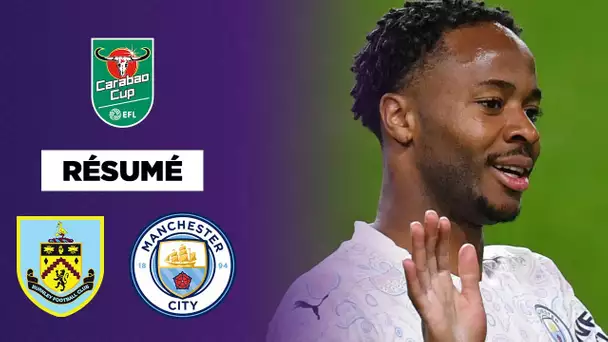 Résumé : Sterling en feu, Manchester City élimine Burnley !