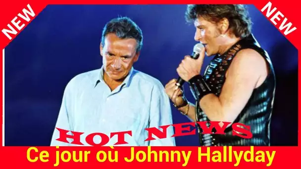 Ce jour où Johnny et Michel Sardou ont choqué un hôtelier lors de la tournée des Enfoirés