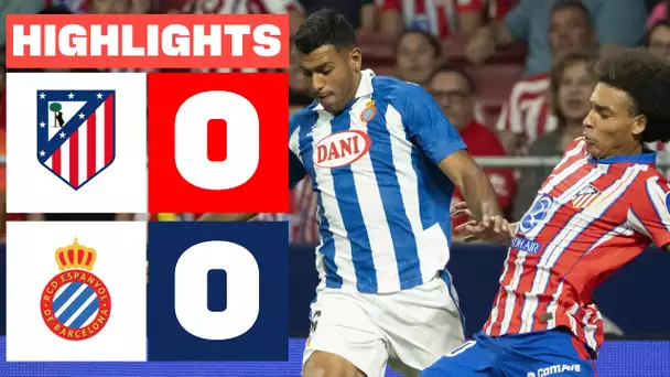 ATLÉTICO DE MADRID 0 - 0 RCD ESPANYOL | RESUMEN LALIGA EA SPORTS