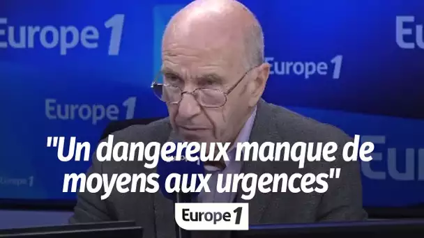 André Grimaldi dénonce un dangereux manque de moyens aux urgences : "en cas d'épidémie, on ne peu…