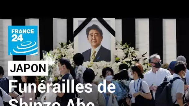 Au Japon, dernier hommage et des funérailles nationales controversées pour Shinzo Abe • FRANCE 24