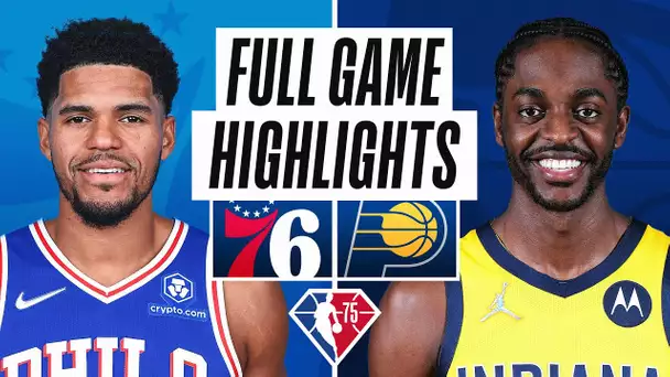 76ERS at PACERS | FULL GAME HIGHLIGHTS | November 13, 2021