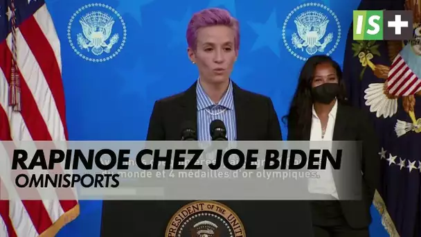 Rapinoe à la Maison Blanche pour l'égalité salariale