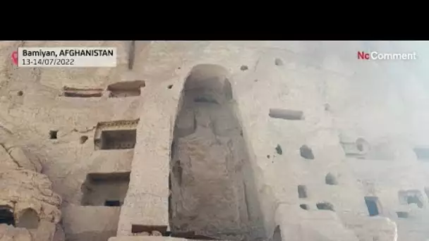 Afghanistan : près des ruines des Bouddhas de Bamiyan, le calme attire les visiteurs