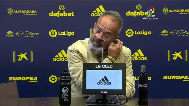 Rueda de prensa Cádiz CF vs RC Celta