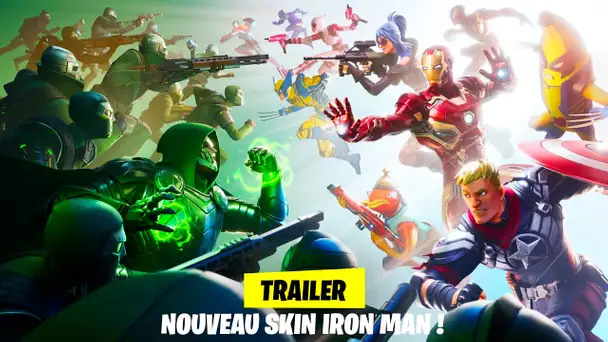 TRAILER NOUVEAU SKIN IRON MAN MARK-45 ET MODE AVENGERS ! (FORTNITE NEWS)