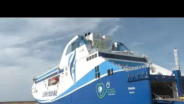 Pollution en mer : un ferry "zéro particule" dévoilé à Marseille