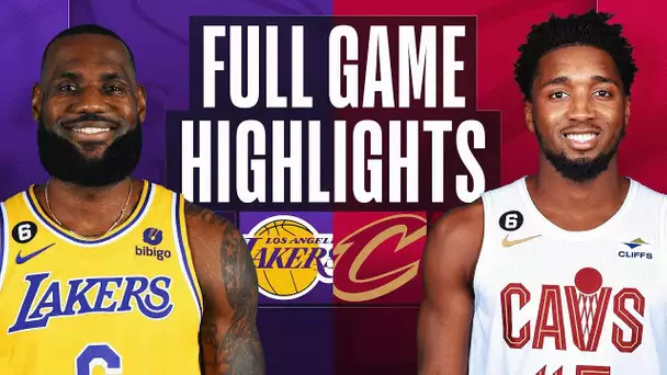 LAKERS at CAVALIERS | NBA FULL GAME HIGHLIGHTS | December 6, 2022