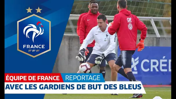 Le début de séance des gardiens de but, Equipe de France I FFF 2018