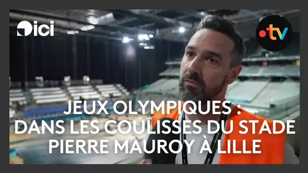 Jeux olympiques : Dans les coulisses du stade Pierre Mauroy à Lille en exclusivité.
