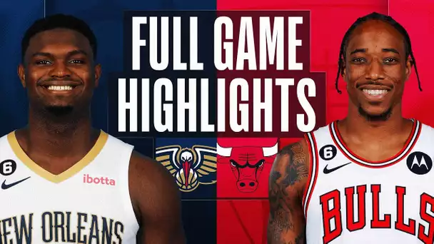 PELICANS at BULLS | NBA FULL GAME HIGHLIGHTS | November 9, 2022