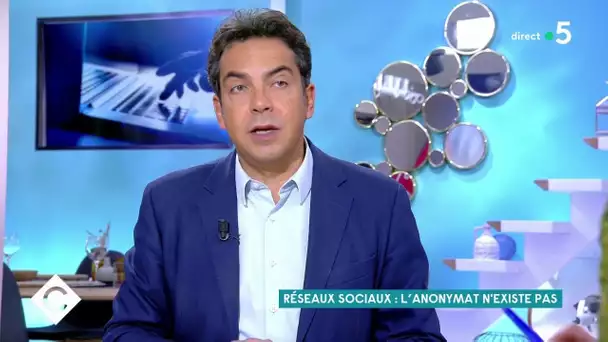 Réseaux sociaux : l'anonymat n'existe pas - C à Vous - 20/10/2020