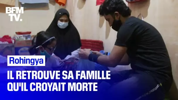 Ce jeune Rohingya retrouve sa famille alors qu’il la croyait morte