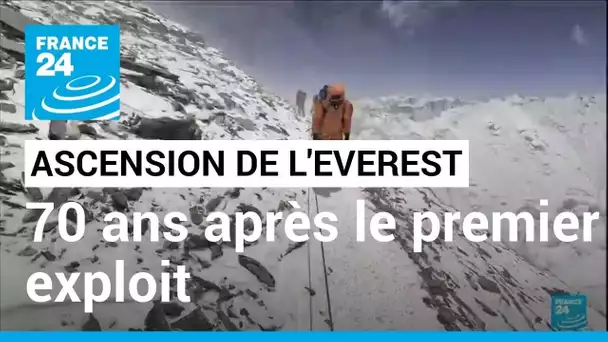 Le Népal célèbre les 70 ans de la conquête de l'Everest • FRANCE 24