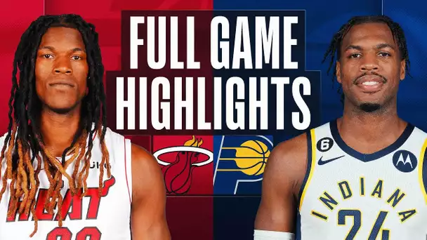 HEAT at PACERS | NBA FULL GAME HIGHLIGHTS | December 12, 2022