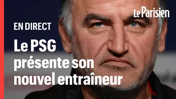 🔴 EN DIRECT | Arrivée de Christophe Galtier, le PSG présente son nouvel entraîneur