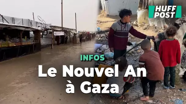 Pour ce Nouvel An 2025, marqué par la pluie et le froid, ces Gazaouis veulent la paix