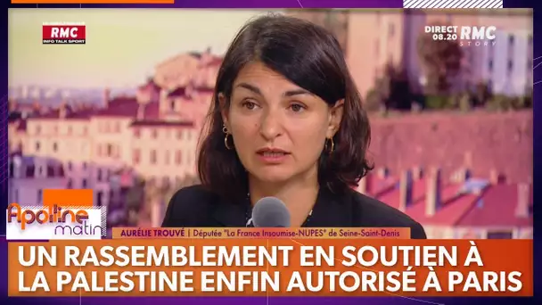 Trouvé, députée LFI : "Nous allons nous rassembler par humanité"