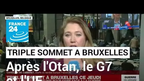 Triple sommet à Bruxelles : qu'attendre des réunions du G7 et de l'UE ? • FRANCE 24