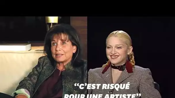 Quand Anne Sinclair demandait à Madonna de commenter l'actualité