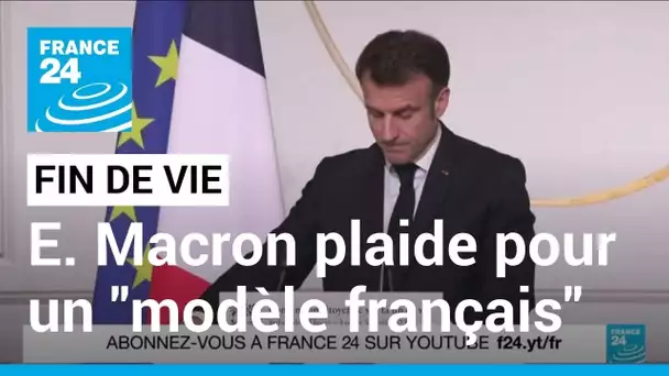 Débat sur la fin de vie : Emmanuel Macron veut un projet de loi pour "un modèle français"