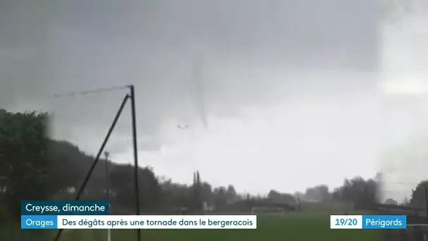 Une mini-tornade à Creysse