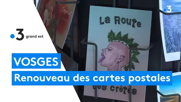 Succès pour Les Voségarts, un collectif d'artistes qui modernise la carte postale vosgienne