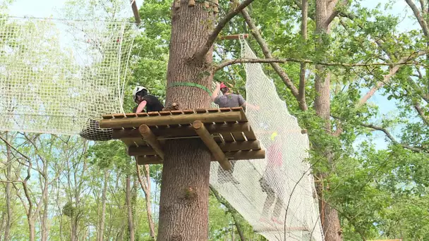 En Touraine, une base de loisirs en travaux pour accueillir les touristes après le confinement