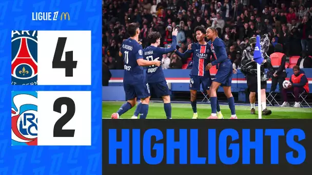 Le PSG S'IMPOSE contre Strasbourg | 8ème journée - Ligue 1 McDonald's 24/25