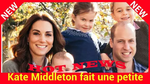 Kate Middleton fait une petite confidence sur son petit dernier le prince Louis