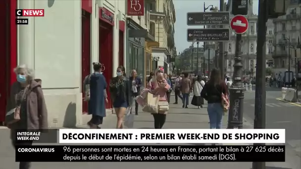 Déconfinement : premier week-end de shopping